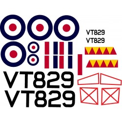 De-Havilland Vampire Decal Set 2
