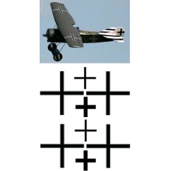 Fokker D8 Decal Set - Model by Peter Miller