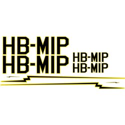quarter scale - Piper PA 18 Decals set