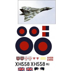Vulcan Bomber Decal Set - Design 3
