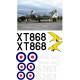 McDonnell F-4K Phantom Decal Set