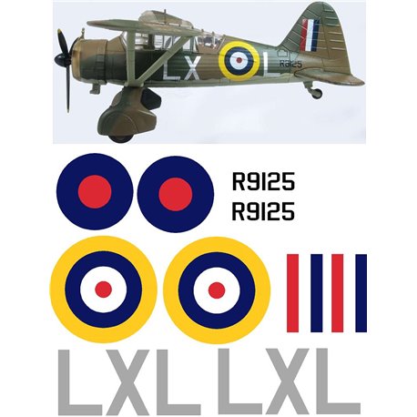 Westland Lysander Scale Decal Sets