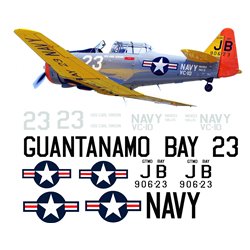 North American Harvard Decal set
