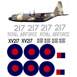Lockheed C130K Hercules C3 Decal Set