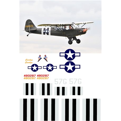 Piper L-4H Grasshoper Decal sets
