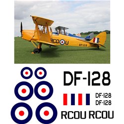 TigerMoth decal set