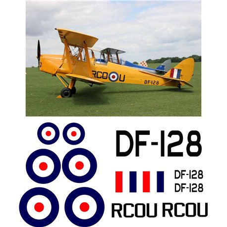 TigerMoth decal set