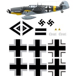 Messerschmitt ME-109 Decal Sets 4