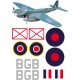 DH Mosquito Decal Set 2