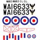 De-Havilland Vampire Decal Set 4