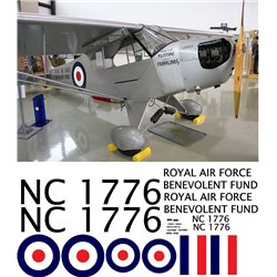 Piper Cub Flitfire Decal Set 2