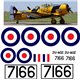 North American Harvard T-6 Texan Decal set 1