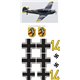 Adolf Galland's - Messerschmitt ME-109 Decal Set