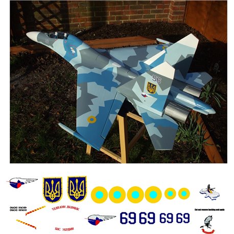 SU27 Decal Set