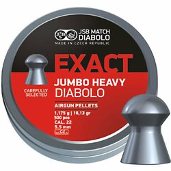 Diabolo Pellets EXACT JUMBO HEAVY .22