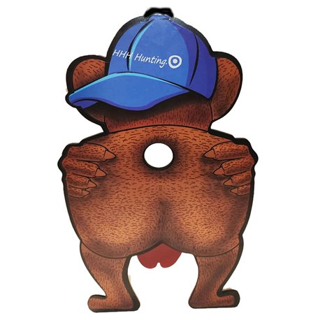 Bear Bottom Nut Cracker Shooting Target 