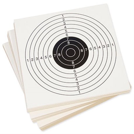 100 CARD AIRGUN / AIRSOFT TARGETS