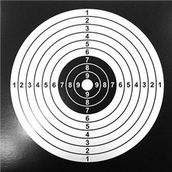 100 CARD AIRGUN / AIRSOFT TARGETS