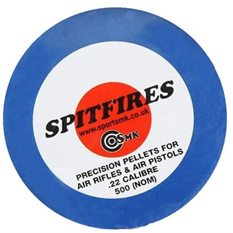 500 SMK SPITFIRES DOMED .22