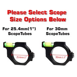 Scope Mounted Bubble Level for 1