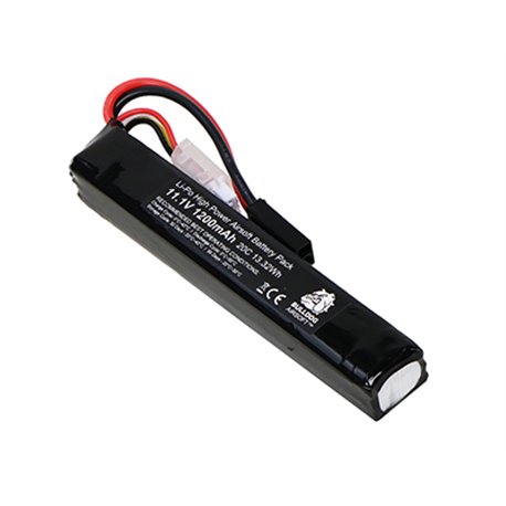 BULLDOG LI-PO 1200MAH 11.1V 20C 13.32WH HIGH POWER AIRSOFT BATTERY PACK