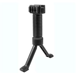 GUN RAIL GRIP BIPOD - BLACK