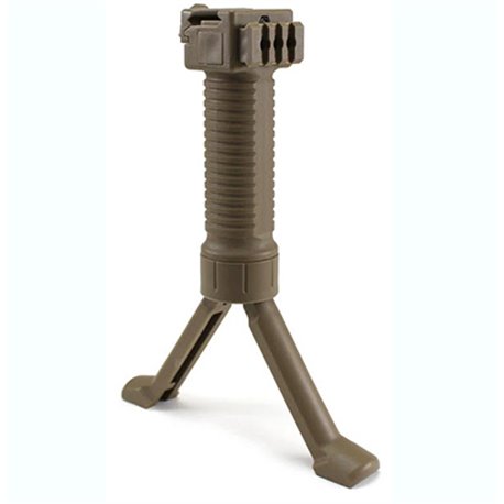 20MM RAIL FOREGRIP BIPOD - TAN