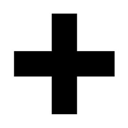 German solid black crosses - WIDE