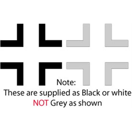 German block outline crosses