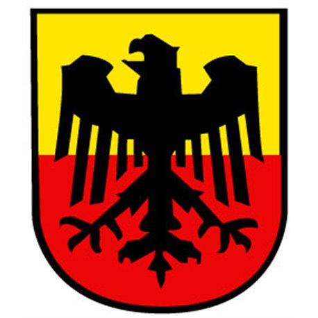 German Crest Decal
