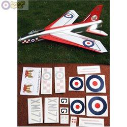 F6 Lightning Decal Set -various sizes