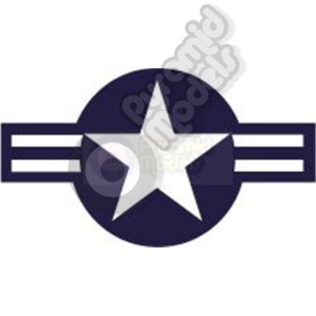USA Star & Bar - Blue & White