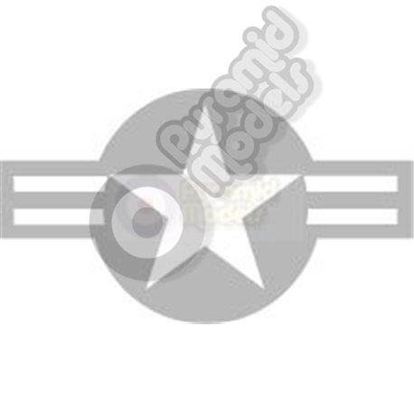 USA Star & Bar - Grey & White