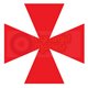 Frimurarflagga - Swedish Order of Freemasons
