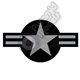 USA Star & Bar - Grey & Black