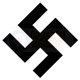 computer cut vinyl Swastika