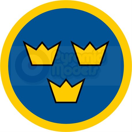 Swedish Aircraft markings - Roundels