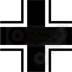 German Balkenkreuz - upperwing