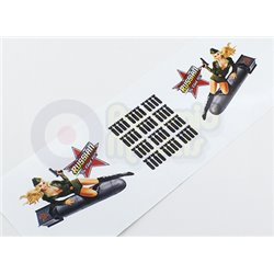 Nose Art - "Come Fly With Me" L/R Handed Decal