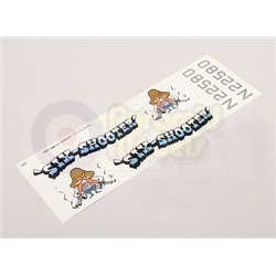 Nose Art - "Come Fly With Me" L/R Handed Decal
