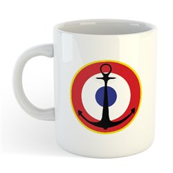 French Roundels with Anchor- MUG