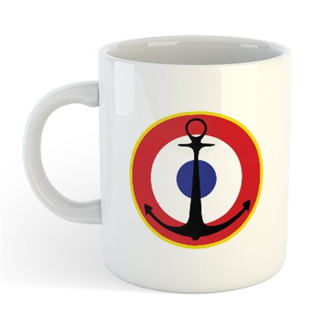 French Roundels with Anchor- MUG