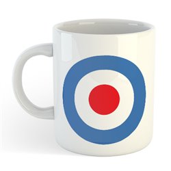 RAF - British Roundel - Type D - Light blue - MUG