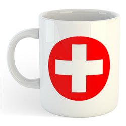 Roundel of the Swiss - Air Force - MUG