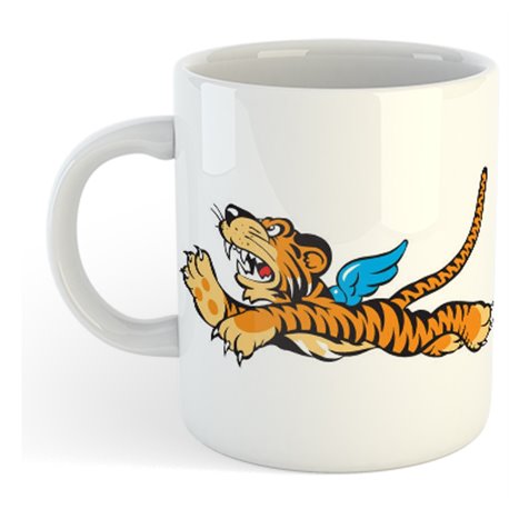 Flying tigers Logo - Full Colour - MUG
