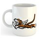 Flying tigers Logo - ORANGE- black and white MUG