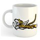 Flying tigers Logo - YELLOW- black and white MUG