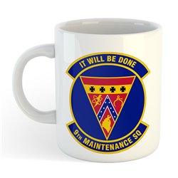 9th Maintenance Squadron Emblem - MUG