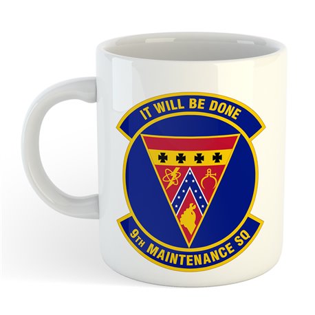 9th Maintenance Squadron Emblem - MUG