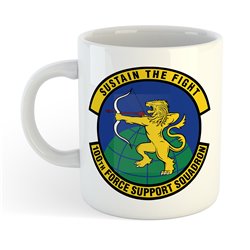 100th Force Support Squadron Emblem - MUG